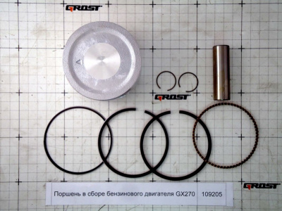 Поршень в сборе бензинового двигателя GX270