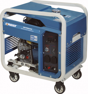 Инверторный дизельный генератор GROST DG7000ICXE (220В)