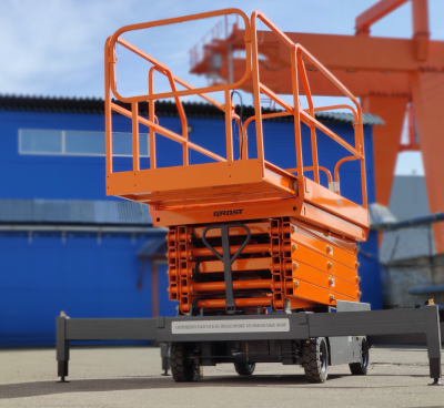 GROST Tower 500-9 АС 220 (11м) с выдвижной платформой